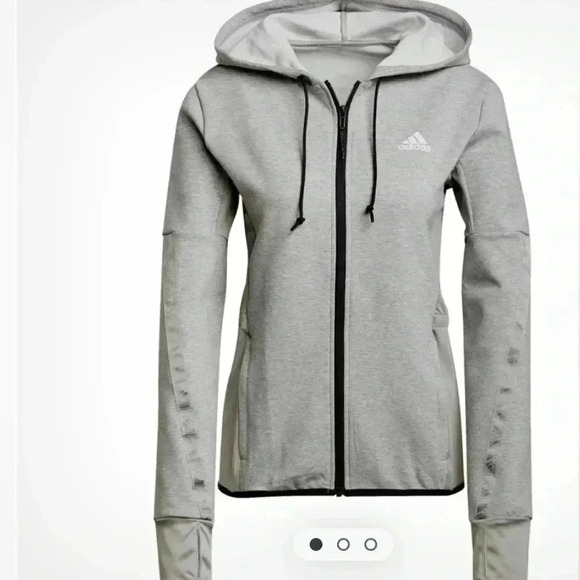 Hooded sweatshirt adidas. Size small - Picture 3 of 10